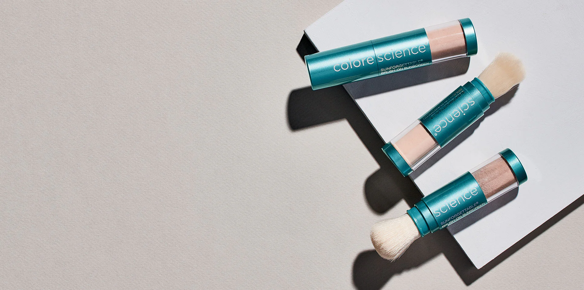 Colorescience Sunforgettable Products Background